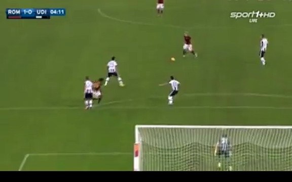 Miralem Pjanić Goal - AS Roma 1 - 0	Udinese - Serie A - 28/10/2015