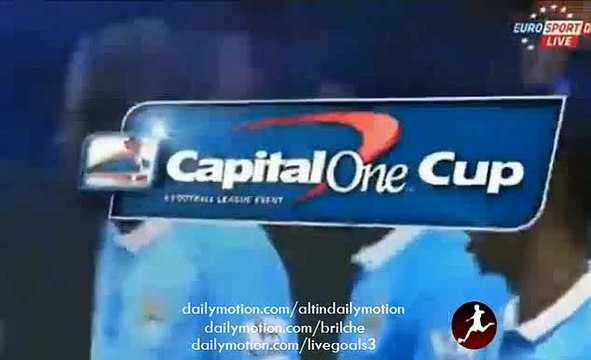 Wilfried Bony Incredible Goal - Man City 1-0 Crystal Palace - Capital One Cup - 28.10.2015