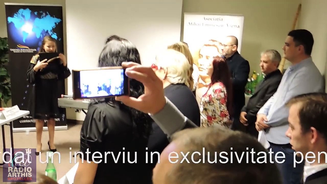 Interviu in exclusivitate cu Dl. Ministru  Angel Tîlvar pentru Radio-Tv Arthis, la Viena, la lansarea UJRP-23.10.2015