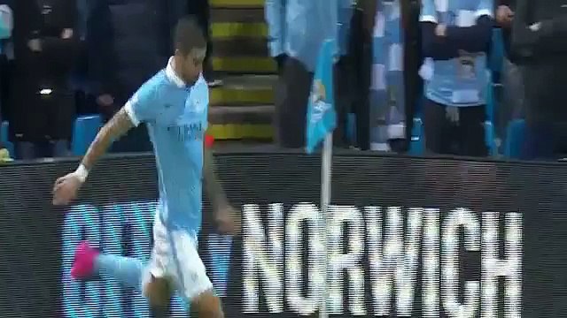 Wilfried Bony Goal - Manchester City 1-0 Crystal Palace - 28/10/2015 [Capital One Cup]