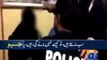 Policeman violently beats and abused a woman in a mall of karachi on allegation of  Mobile stealing