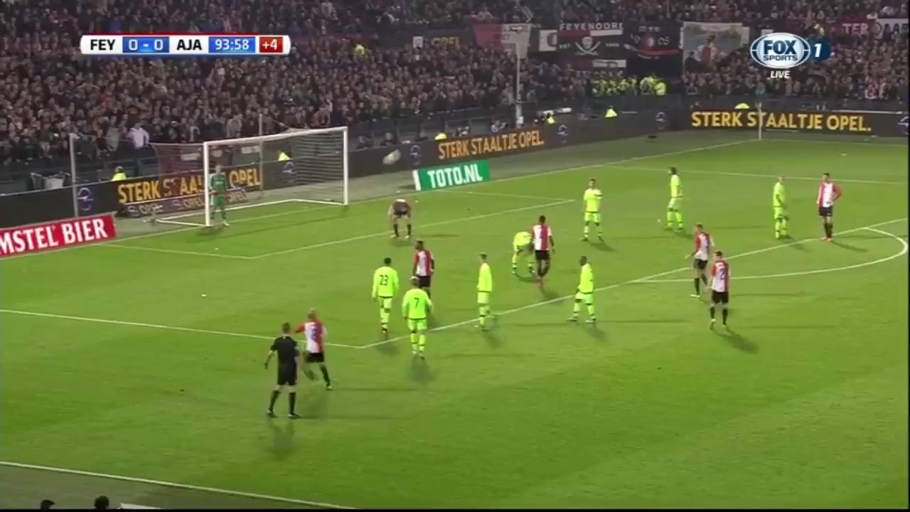 Feyenoord 1-0 Ajax Amsterdam HD - All Goals and Highlights 28.10.2015 - KNVB Cup HD