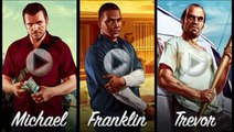 GTA 5 Gameplay Trailer Grand Theft Auto V (Michael. Franklin. Trevor.)