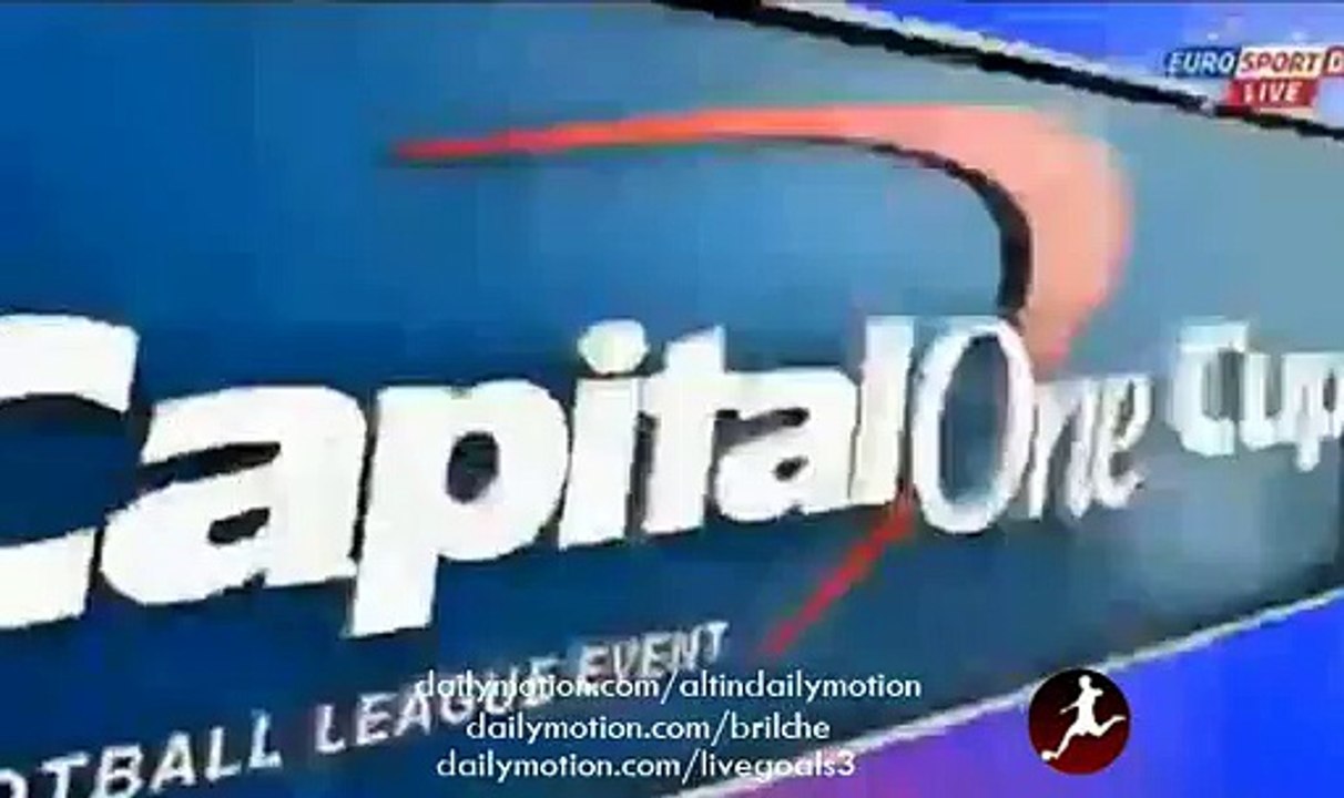 Yaya Toure Fantastic Penalty Kick Goal - Man City 4-0 Crystal Palace - Capital One Cup - 28.10.2015