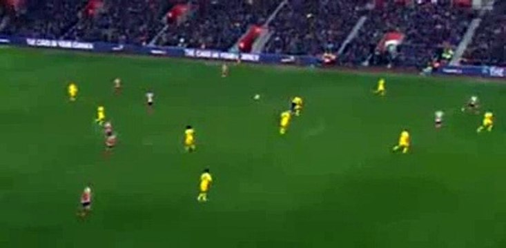 Goal Graziano Pellè Southampton 2 vs 0 Aston Villa Capital One Cup October, 28 2015