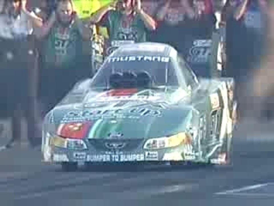 Slow Motion Racing Dragster