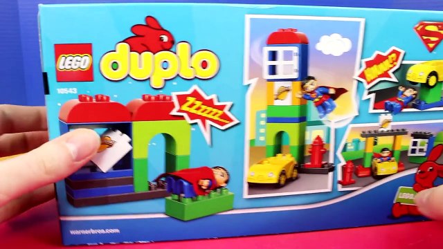 Lego Duplo Disney Pixar Cars Lightning McQueen Mater Radiator Springs & Superman Playset
