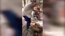 Latest Funny Videos 7 ( Power Man Fail To Lift The Wait Very Funny video)