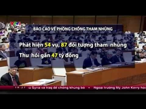 Chính phủ báo cáo về công tác phòng, chống tham nhũng