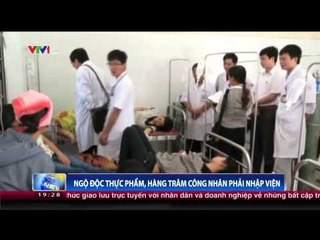 Hàng trăm công nhân công ty DHA bị ngộ độc