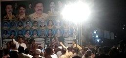 Full Malik Tahir Awan Election  Speech in UC 243 Lahore Punjab Pakistan Haji di Kuhi Colony Balti. Overflow of thousands of Supporters watching on side roads LCDs