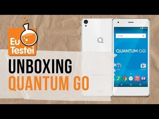 Quantum Go Q2 Smartphone - Vídeo Unboxing EuTestei Brasil