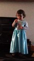 funny 2 year old shouting at her mummy for laughing while she was singing Disney Frozen - Funny Babies