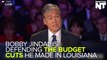 Jindal Defends Louisiana Budget Cuts Despite Severe Budget Problems