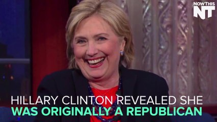 Hillary Talks About Her Days As A Young Republican