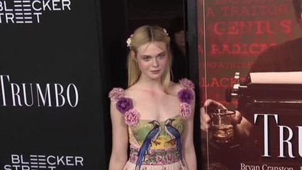 Elle Fanning at Trumbo LA Premiere