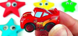 Learn Sizes with Play-Doh Surprise Eggs Minnie Mouse Cars 2 Dora Thomas Tank Engine Toys FluffyJet [Full Episode]