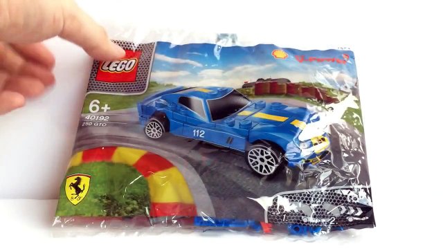 Lego Shell Ferrari 250 GTO 2014 V Power Collection 40192 - Unboxing Demo Review