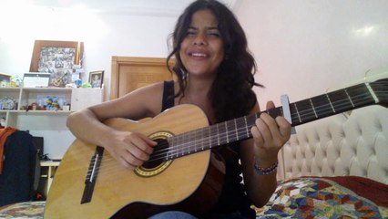 Aman aman yallmani guitar cover Ghada Maatouk