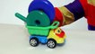 Kid's Toys - Toy Truck delivers a Cool COLOR RING TOY! Car Clown Children's Videos