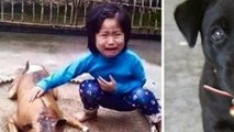 Heart-breaking moment five-year-old girl finds her missing pet dog being sold ready-cooked