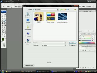 how to crop picture in adobe photoshop cs3 (tutorials)