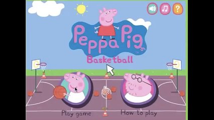 Peppa Pig Full English Episodes | Basketball | KidsGamesTV