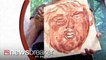 Artista Americana Pinta Retrato de Donald Trump con su Sangre Menstrual