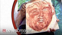 Artista Americana Pinta Retrato de Donald Trump con su Sangre Menstrual