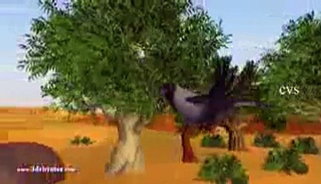 Ek Kauwa Pyaasa tha Poem - 3D Animation Hindi Nursery Rhymes for Children with Lyrics