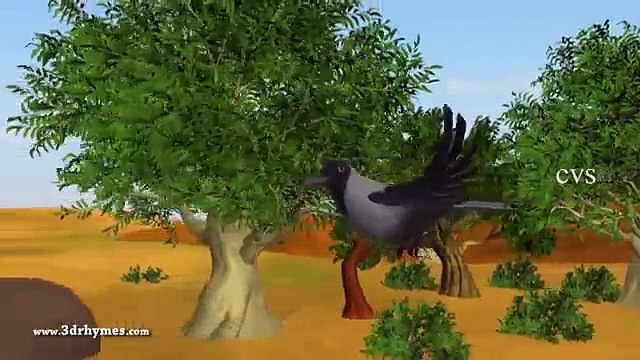 Ek Kauwa Pyaasa tha Poem - 3D Animation Hindi Nursery Rhymes for Children with Lyrics
