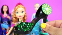 HOT HEELS Doll Shoes Frozen Elsa Anna Barbie Fashionistas How to Design Your Own Crayola C