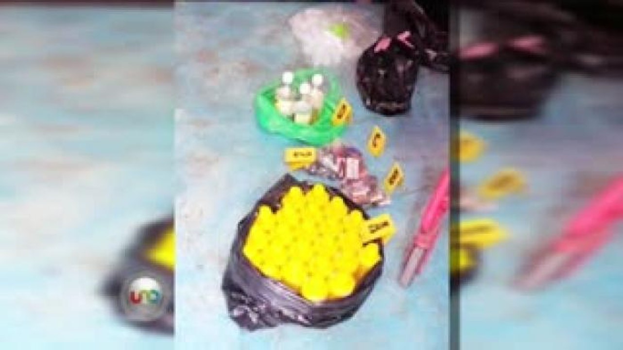 Asegura PGJDF mil "mamilas" con droga