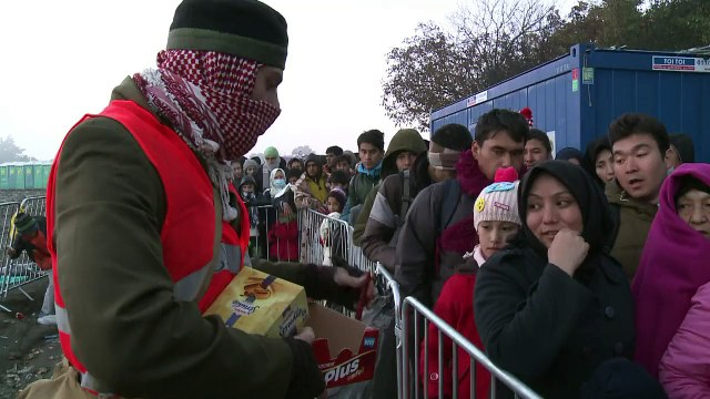 Migrants à la frontière serbo-croate : c'est difficile