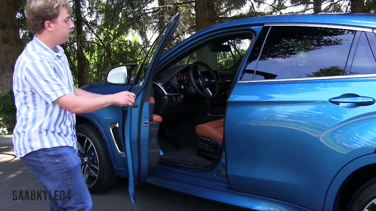 2015 BMW X6 M Start Up, Test Drive, and In Depth Review