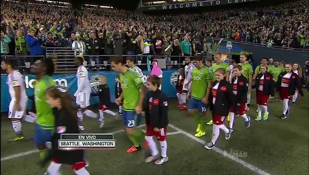 Seattle Sounders FC 3 - 2 Los Angeles Galaxy - MLS - Play Offs - Highlights - 29/10/2015