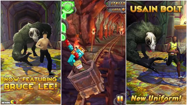 Temple Run 2 Unlock Usain Bolts New Uniform - My New Highest Score Ever!!!