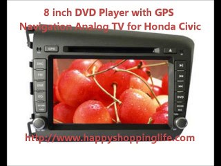 Tải video: Custom Stereo for Honda Civic Car GPS Navigation Radio DVD Bluetooth TV