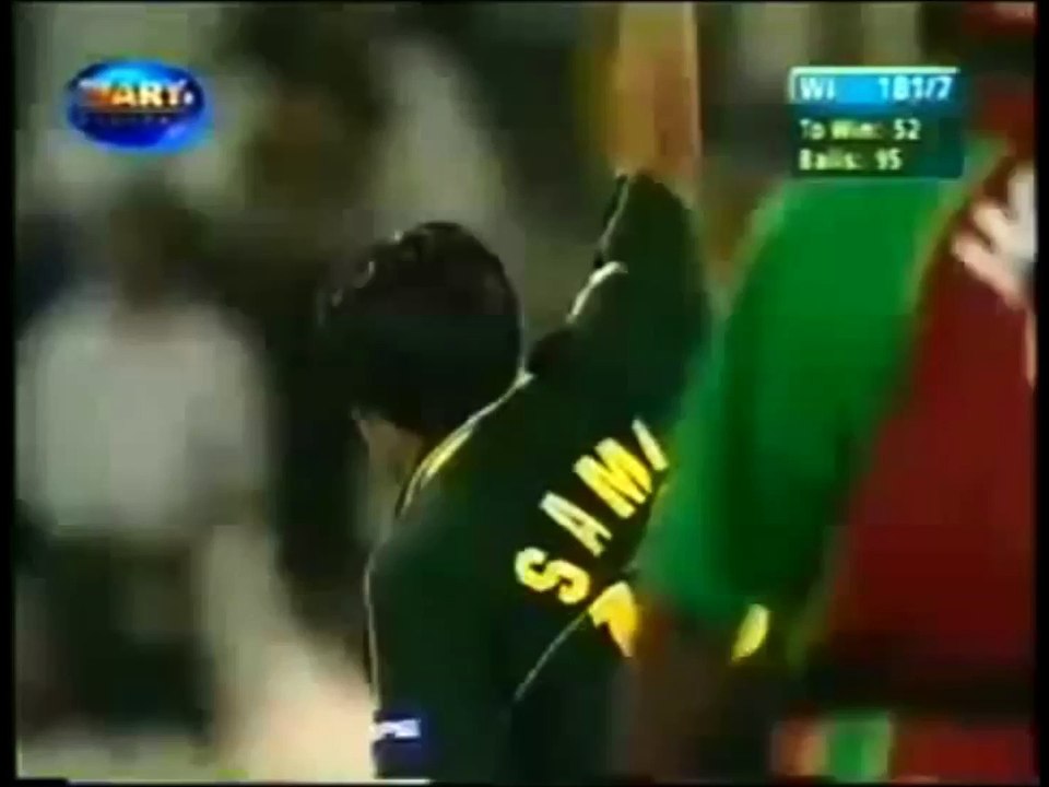 Muhammad Sami Hatrick against West Indies