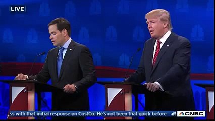 Marco Rubio Talks Hillary Cinton Super Pac At CNBC Debate