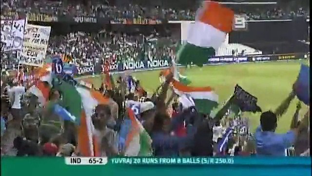 Yuvraj Singh 70 30 India vs Australia T20 World Cup 2007 at Durban YouTube