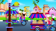 Hot Cross Buns - 3D Animation - English Nursery Rhymes - Nursery Rhymes - Kids Rhymes - for children with Lyrics