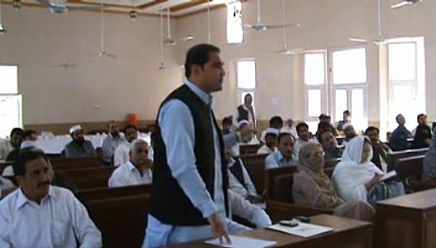 اپوزیشن لیڈر نسیم آفریدی کی اجلاس میں تقریر