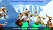 Ice Age Finger Family Nursery Rhymes and Songs | Kids Songs | Cartoon Finger Family