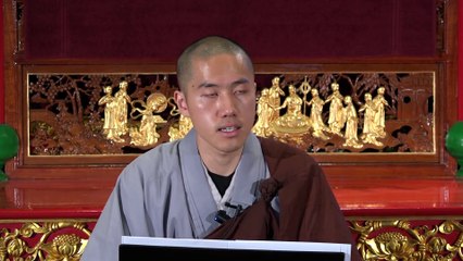 [English] Buddhist Morality_ The Five Precepts - Lecture 1 - Ven. Hong Ci
