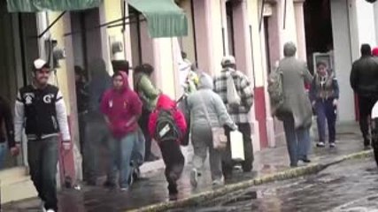 Se registra mal tiempo en diversas zonas del país