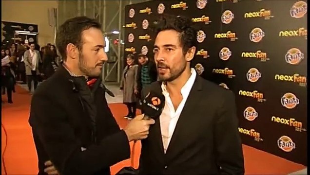 José Manuel Seda en los Neox Fan Awards 2015