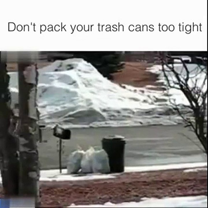 Dont Pack Trash Cans Too Tight
