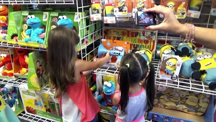 Toy hunt with two sisters toy style !!!