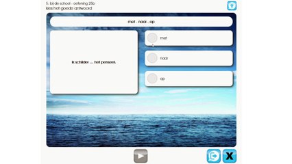 1. Kies het goede antwoord